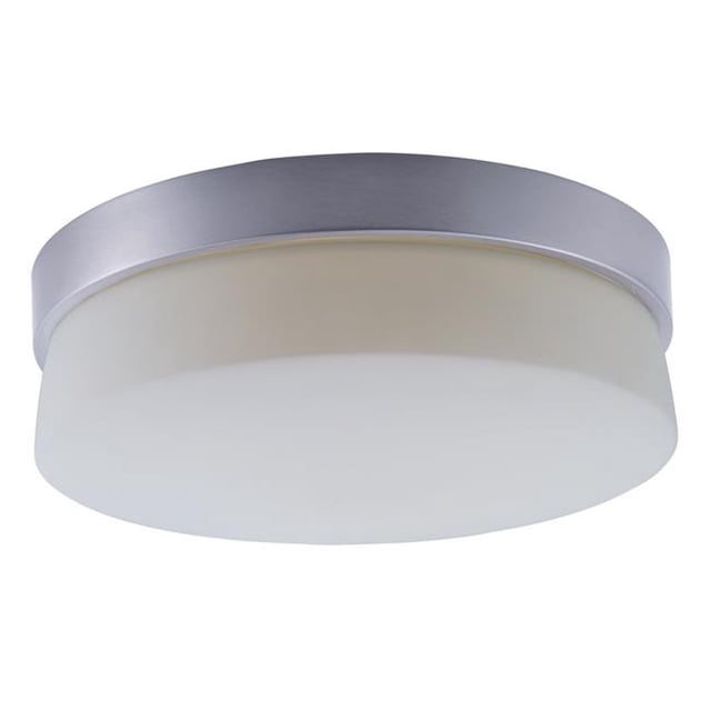 Maxim 55564SWSS 4 in. Flux LED Montage Encastré - Argent Satiné