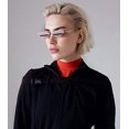 thumbnail image 2 of FEISEDY Fashion Designer Sunglasses Retro Small Petals Shape Arc Temple Design B2298, 2 of 6