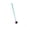 B, variant on 1pc, stainless steel brown round-head mixing spoon, extended ice spoon, creative titanium-plated series high-value tableware, long-handled small round spoon