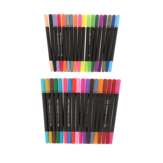 Rotuladores de pintura Macarena de doble punta 36 colores para adultos y niños