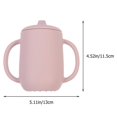 thumbnail image 2 of Baby Silicone Straw Water Cup Bottle for Babies Assorted Color Leak-Proof Function 1Set, 2 of 4