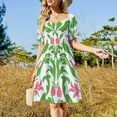 thumbnail image 2 of Bohemian Pattern Summer Dresses for Women Beach Boho, 2 of 7