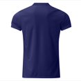 thumbnail image 5 of Men's Zipper Polo Shirt Casual Knit Short Sleeve Polo T Shirt Classic Fit Shirts, 5 of 5
