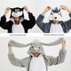 thumbnail image 4 of Pijamas de unicornio para mujer y adultos, ropa de dormir cálida, disfraces de Anime, mono de dibujos animados, Unisex, Stitch, Kigurumi, invierno, nuevo, 4 of 4