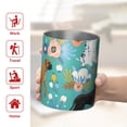 thumbnail image 5 of 12oz Coffee Tumblers Dog Pattern with Pioneer Flower Background Stainless Steel Vacuum Insulated Travel Tumbler Coffee Cups Mug with Lid and Straw with Cleaning Brush for Cold & Hot Drinks, 5 of 5