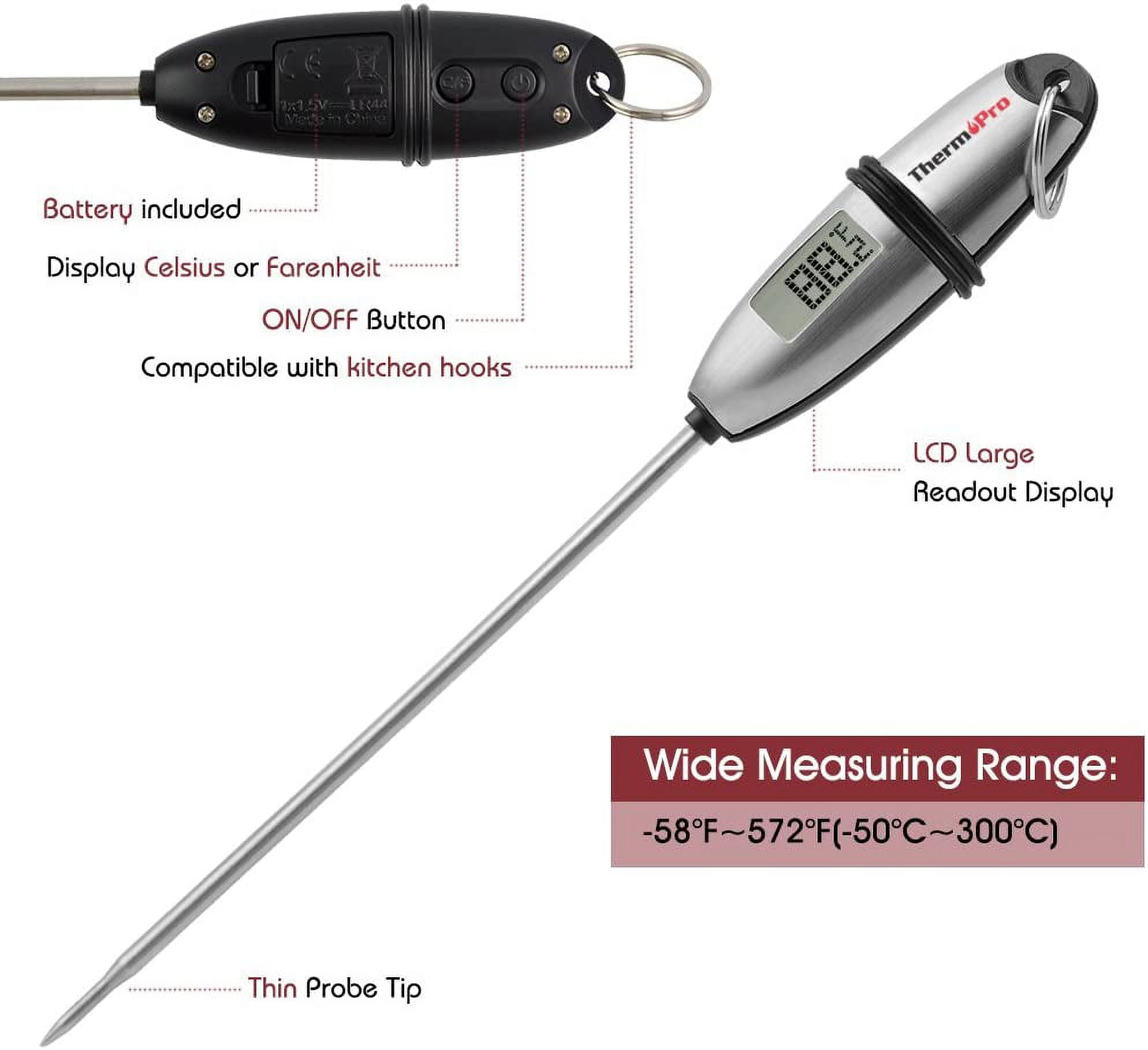 ThermoPro TP-02S Instant Read Meat Thermometer