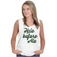 thumbnail image 3 of Kale Before Ale Beer Drinking Healthy Tank Top T Shirts Men Women Brisco Brands M, 3 of 5