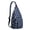 Black-12, variant on 4-Pockets Cross Body Bags for Woman Men,Cute Sea Life Sling Bag Chest Bag with Adjustable Strap Women's Crossbody Bags for Outdoors Hiking Traveling
