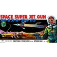 thumbnail image 3 of Retrogun 14x9 Black Modern Framed Museum Art Print Titled - Space Super Jet Gun, 3 of 5