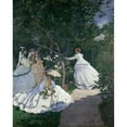 thumbnail image 2 of Women in the Garden 1867/ Claude Monet (1840-1926/French) Oil on Canvas Musee d'Orsay Paris Print (18 x (18 x 24), 2 of 4