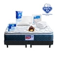 thumbnail image 3 of Colchón King Size Spring Air + Box + 2 Almohadas + Cubre Colchón King Size + Juego de Sabanas King Size + Osito Carmín, 3 of 3