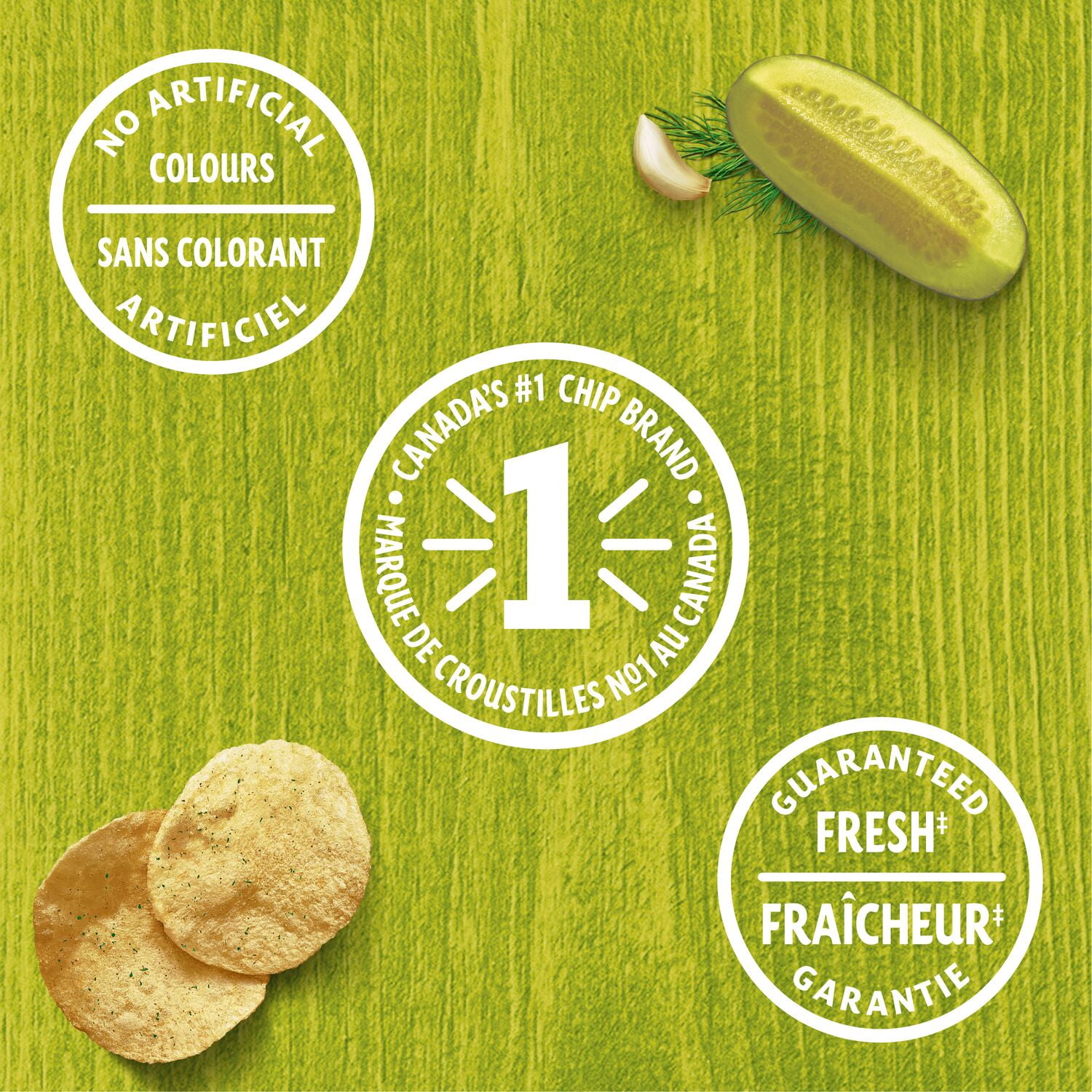 Lay's Dill Pickle flavoured Potato Chips