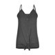 thumbnail image 3 of Fiudx Tops para Mujer Moda Mujer Casual Blusa Sólida Sin Mangas Botón Camiseta Verano Vendaje Tops, 3 of 5