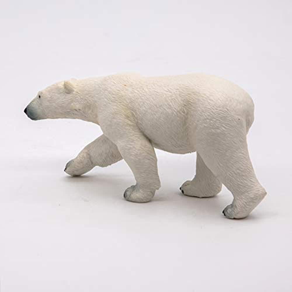 Papo POLAR BEAR STANDING solid plastic toy wild zoo arctic animal NEW * 