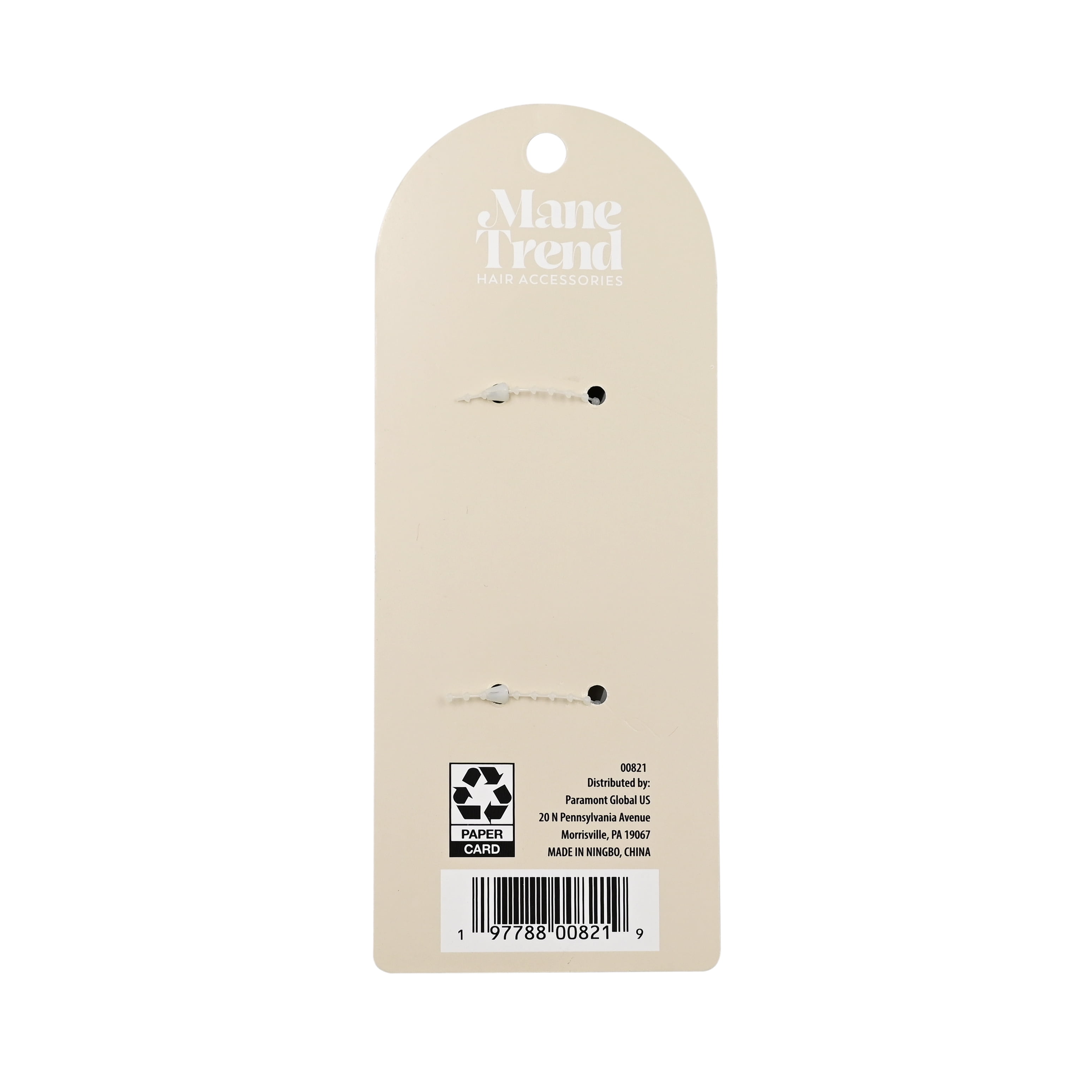 Mane Trend Gray and Black Flower Claw Clips, 2 Pack