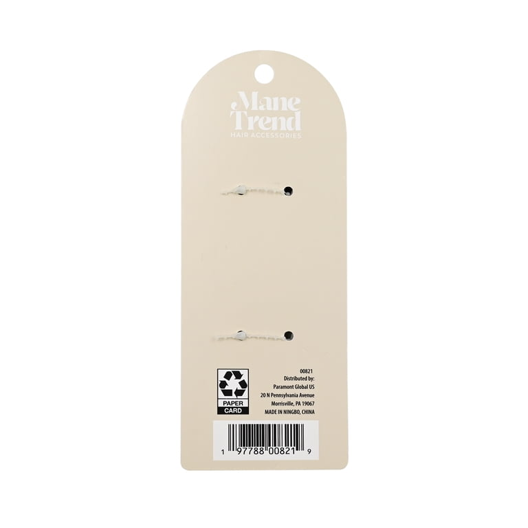 Mane Trend Gray and Black Flower Claw Clips, 2 Pack - Walmart.com