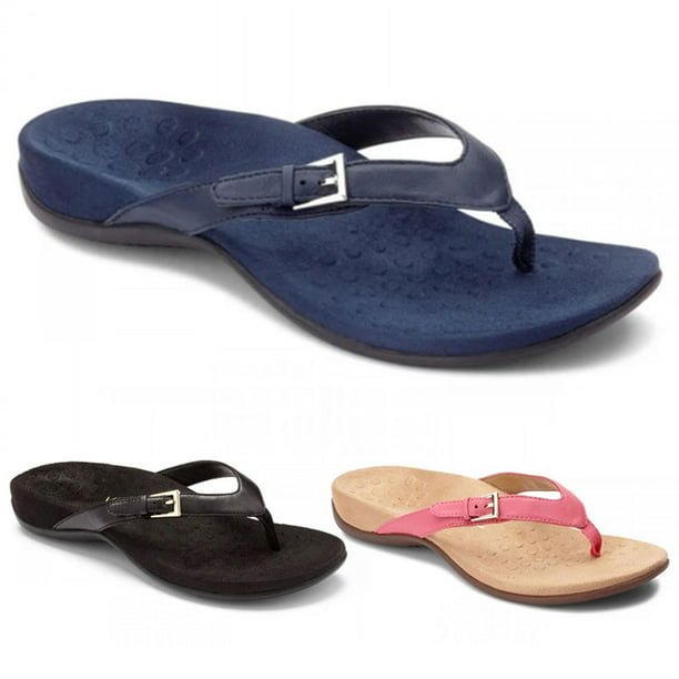 Ukap Ukap Women Arch Support Soft Cushion Flip Flops Thong Lightweight Beach Sandals Shoes