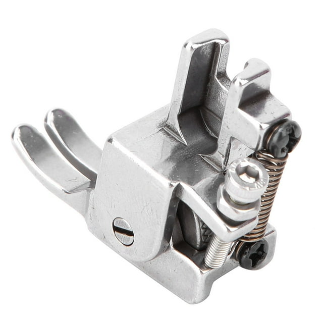 Adjustable Rubber Twisted Wheel Presser Foot For Thick Materials, Leather, And Multi Layer Fabric, Faster Smoother Sewing Machine Accessory