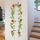 thumbnail image 4 of Fondo De Decoración De Boda De 178Cm, Guirnaldas De Granada, Hojas De Plantas Artificiales, Vides, Guirnalda Colgante De Pared, Decoración De Mesa De Boda Minnieouse HA023372-00, 4 of 7