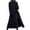 Blue, variant on Women Casual Solid Long Coat for Women—Elegant Wool Trench with Long Sleeve Contemporary Style for Everyday Wear Women's Bomber Jacket Casual Coat