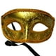 thumbnail image 1 of Accesorios de Máscara Yinane Máscara de media cara carnaval oro, 1 of 8