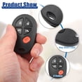 thumbnail image 3 of Control Remoto de Entrada Sin Llave Unique Bargains 315 MHz Toyota Sienna LE 2004-2020 Negro, 3 of 7