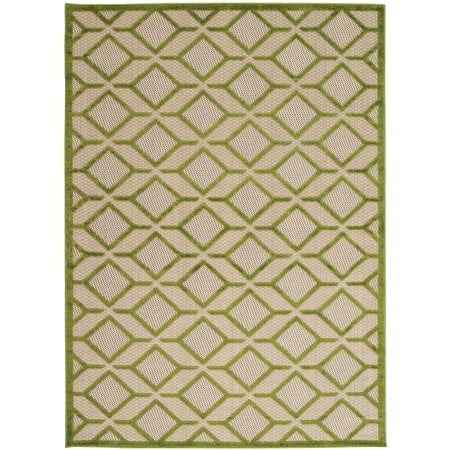 Nourison Aloha Green Indoor/Outdoor Area Rug