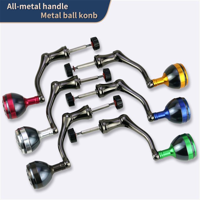 Bingirl Metal Rocker Arm All-metal Fishing Reel Spinning Reel Handle Grip For Fishing Reel Replacement