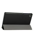 thumbnail image 6 of Case For Apple iPad Pro (11 inch) 2024 Thin Lightweight Trifold Stand Magnetic Closure PU Leather Hard Shell Folio Hybrid Protective Tablet Cover [ Black ], 6 of 6