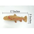 thumbnail image 3 of Cutthroat Trout, Plush Fish, Realistic, Lifelike, Stuffed, Soft, Educational, Model, Toy, Kids, Gift, 17" F2490 BB56, 3 of 6