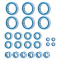 thumbnail image 2 of RCLIONS 24PCS Blue Ball Bearing Kit for 1/10 Baja Rey & Rock Rey RC Buggy Desert Truck Complete Bearings Upgrade Parts, 2 of 7