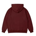 thumbnail image 4 of Men's Relaxed Fit Hooded Sweatshirt Drawstring Long Sleeve Casual Pullover Hoodie with Front Pocket, 4 of 6