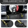 thumbnail image 6 of SLUMLOVE Wheel Alignment Tool with 2 Measuring Tapes, Upgraded Automotive Toe Alignment Tool for Home Use, Compatible with More Vehicle Models, Black, Toe Plates, 6 of 8