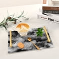 thumbnail image 6 of Iauyy Modern Square Bathroom Tray with Handles - Acrylic & Aluminum Alloy Vanity Countertop Organizer ，Punk Effect, 6 of 7