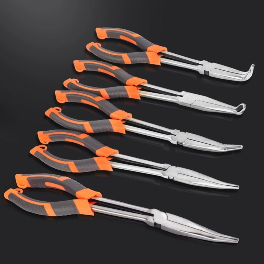 ANXPTIME Long 11inch Needle Nose Pliers Multifunction Fishing Electrician Tool