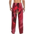 thumbnail image 3 of Hazbin Hotel Alastor Men's Pajama Pants With Pockets Fashion Cozy Daily Lounge Sleep Pants Sleepwear Large, 3 of 8