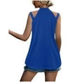 thumbnail image 4 of SROBPTY Womens Tank Tops Solid Fashion Crew Neck Sleeveless Off Shoulder Summer Shirts for Casual Wear, 4 of 4