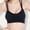 Black, variant on Idoravan Sports Bra for Women Cozy Elasticity Bra Without Steel Ring Yoga Bra Quick Dry Underwear