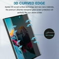 thumbnail image 4 of Zonyee Protector de pantalla de privacidad de vidrio templado para Samsung Galaxy Note 10 - Película protectora resistente a rayones - Fácil instalación Protección de borde a borde - Sin burbujas, 4 of 7