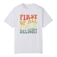 thumbnail image 4 of WEAIXIMIUNG Chandails d'Entraînement Femmes Ajustés Mode Femmes Haut Décontracté Col Rond T-Shirts Été Manches Courtes Décontracté Ample Imprimés Amusants T-Shirts Haut, 4 of 4