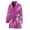 327, variant on Black Backed Spiral Tie Dye Women Bathrobe One Size Univeral Fits, Tie Dye Pattern Fashion Lightweight Plush Fleece Long Robe For Women