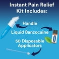 thumbnail image 4 of DenTek Instant Pain Relief Advanced Kit 50 Treatments, 4 of 16