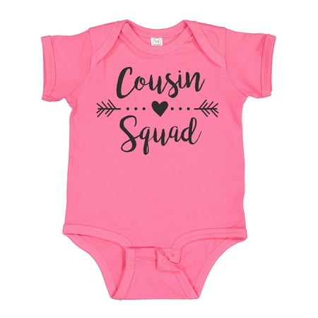 

Inktastic Cousin Squad Gift Baby Boy or Baby Girl Bodysuit
