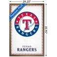 thumbnail image 3 of MLB Texas Rangers - Logo 17 Wall Poster, 22.375" x 34", Framed, 3 of 3