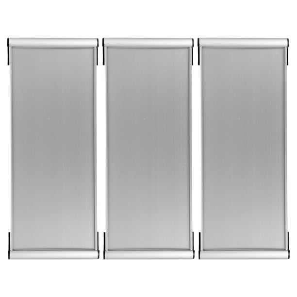unbranded 3Ud De Puerta Para Oficina Resistente Para Y Puertas Color Plata