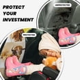 thumbnail image 4 of Naloa Yak 2Pcs Anti-Kick Back Seat Cover Kick Mat, Car Seat Protector with 3 Storage Pockets, 4 of 8