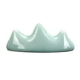 thumbnail image 1 of CAROOTU Celadon Pen Holder Multifunctional Mountain Shape Ink Brush Rest Retro Desktop Ornament for Home, 1 of 7