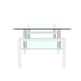 thumbnail image 3 of White tube legs, 45.1lbs net weight - For living room, modern design, 3 of 6