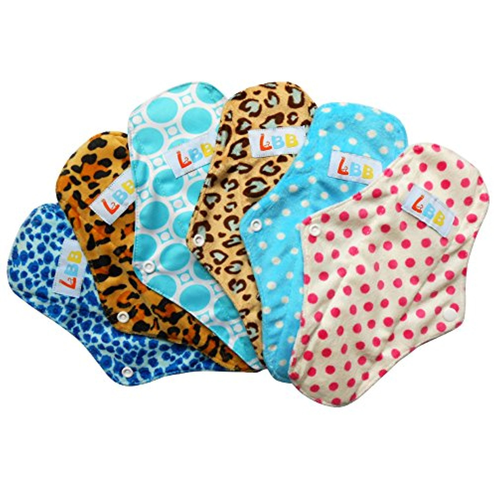 LBB Reusable Bamboo Mama Cloth Menstrual Pads/Sanitary Pads/Panty
