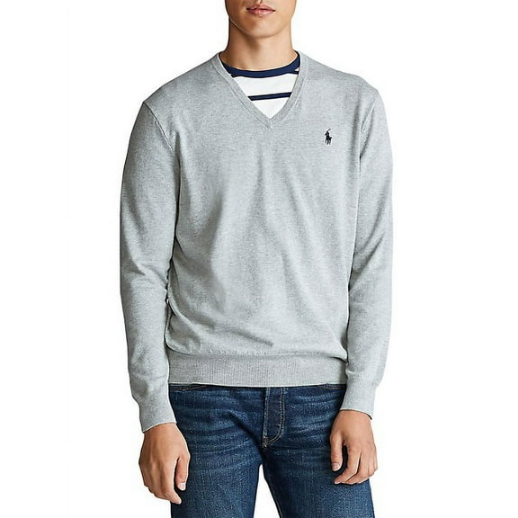 Polo Ralph Lauren Pima Cotton V-Neck Pullover Sweater, Men's 4XB